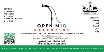 Open Mic Palestine - Bethlehem