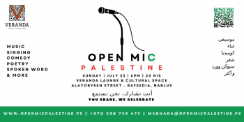 Open Mic Palestine - Nablus