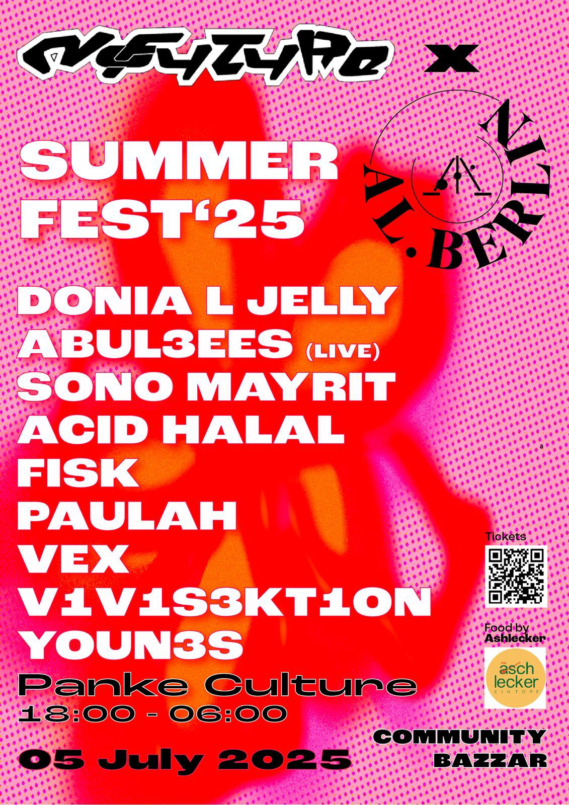 🌞 SUMMERFEST '25 ✨ by NOFUTRE X AL.Berlin