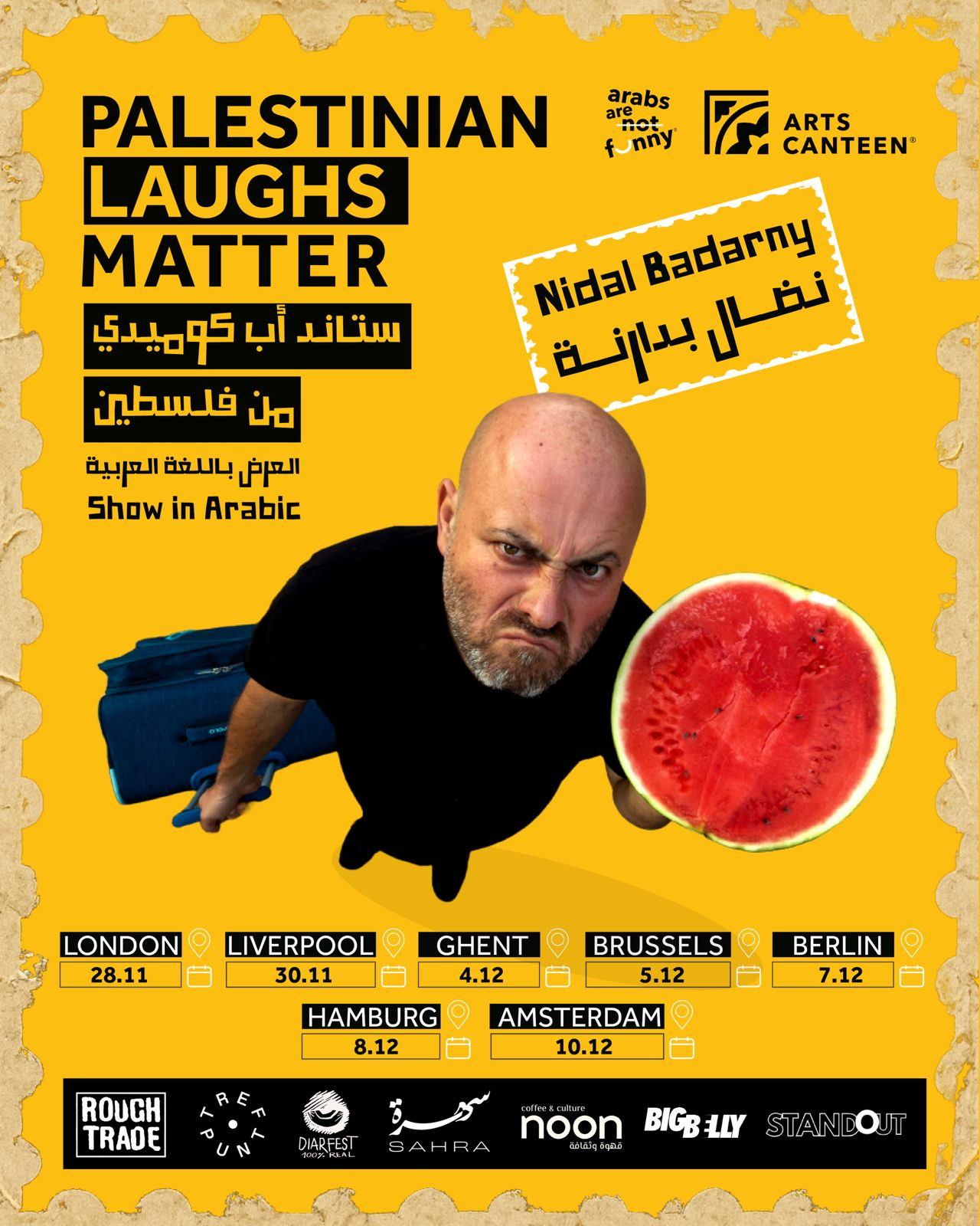 Palestinian Laughs Matter - comedy show from palestine