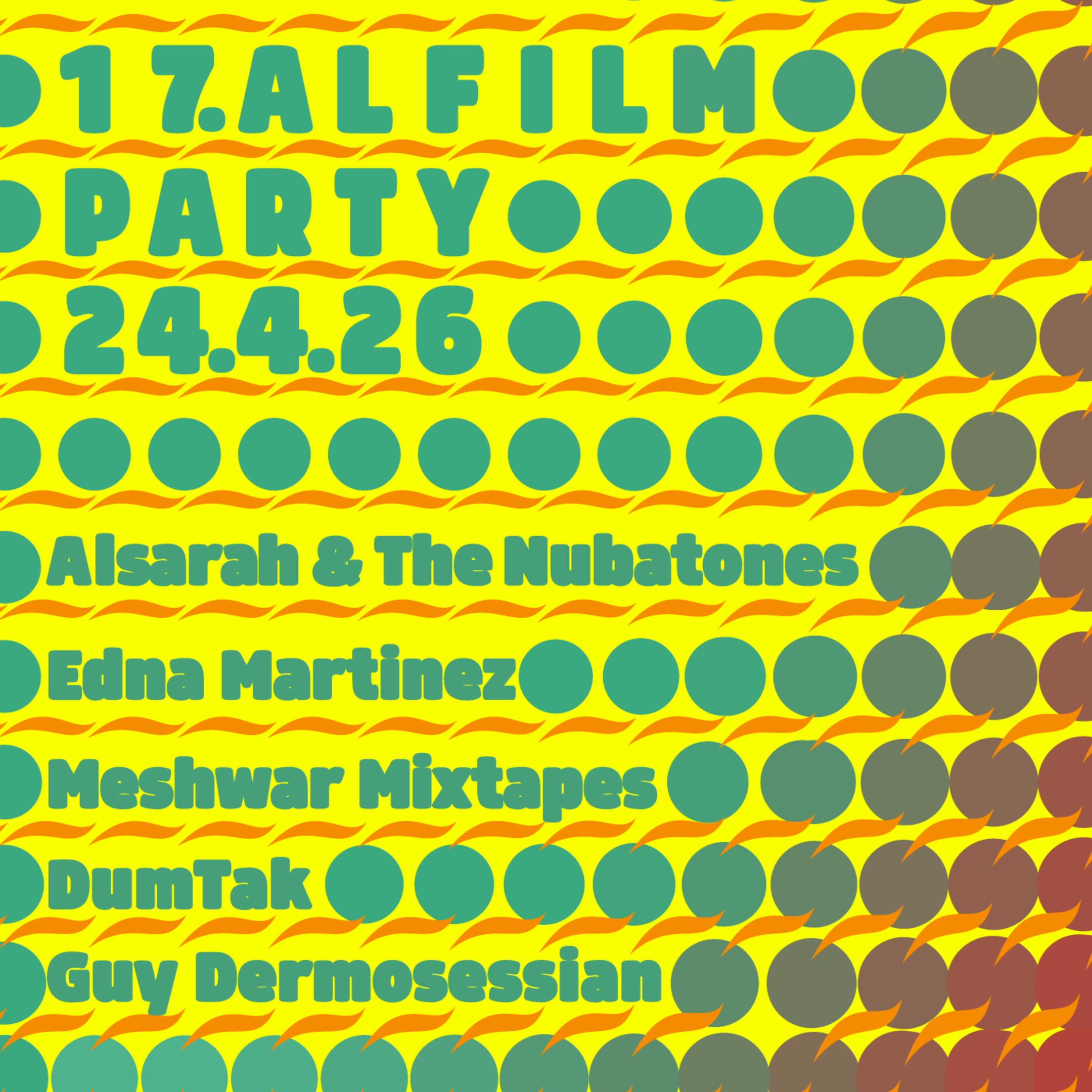 17. ALFILM Festival Party | Berlin | Tzkrti